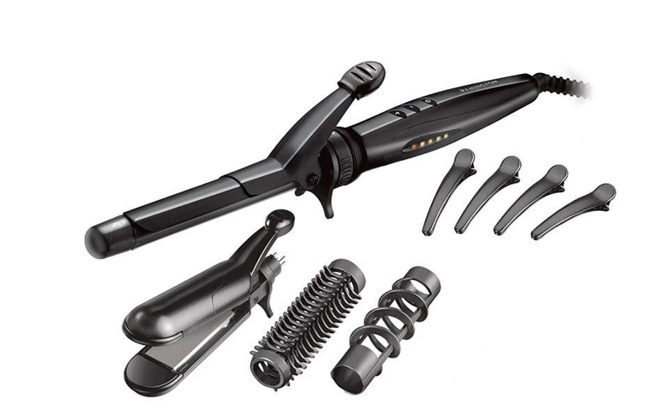 Accesorii si ondulator de par Remington S8670.